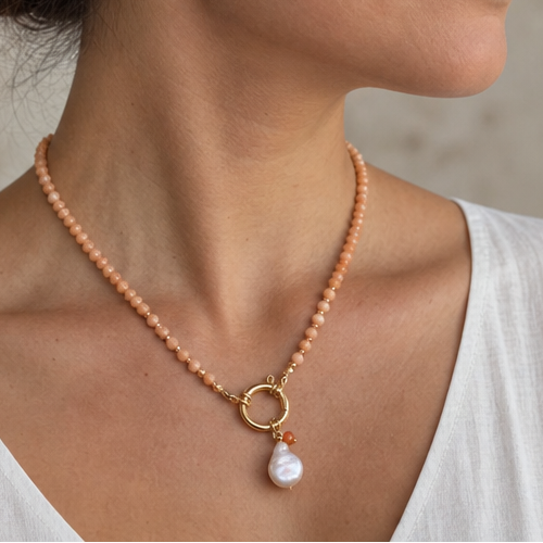 Collar Gum Melocotón