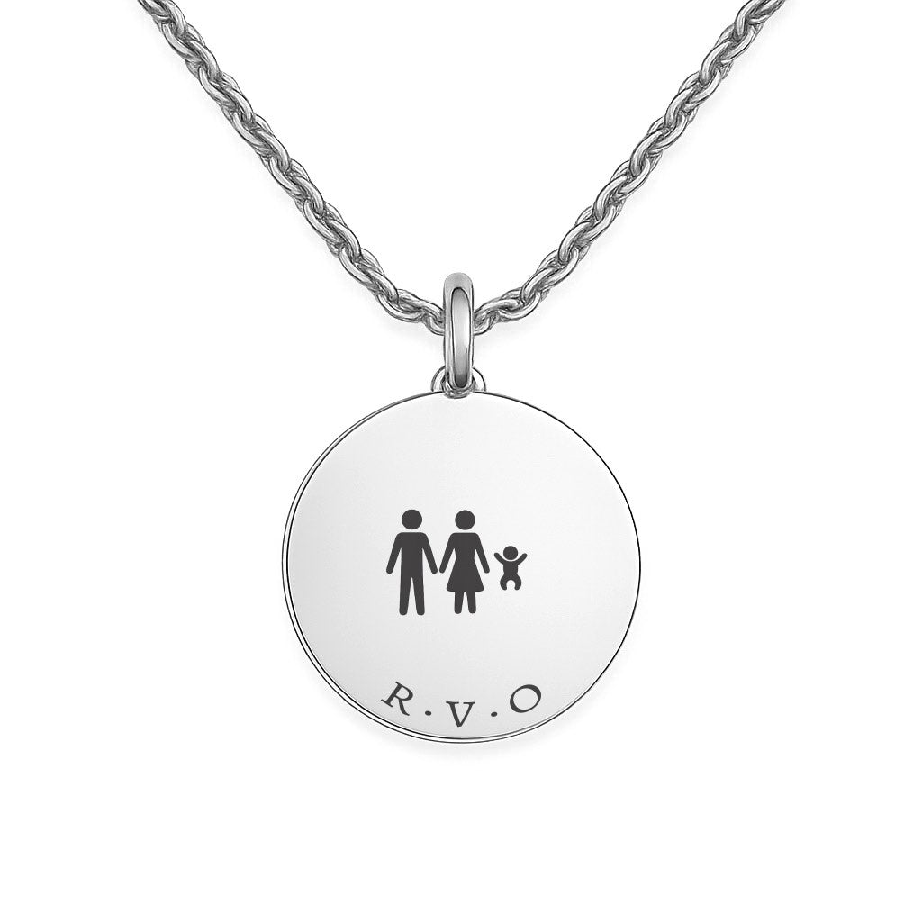 Collares con iniciales de nombre | Tus joyas online estan en ALVENT