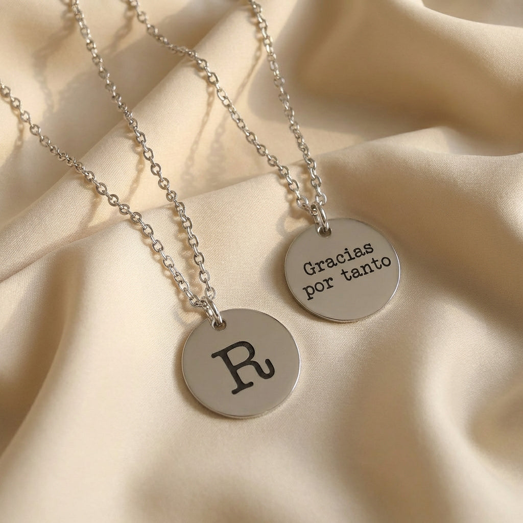 Collar Inicial / Palabra Personalizado