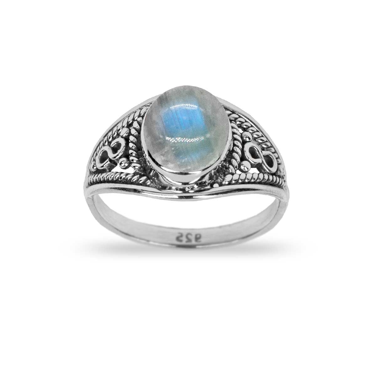 Anillo Stein en plata de ley y Turquesa · Al Vent
