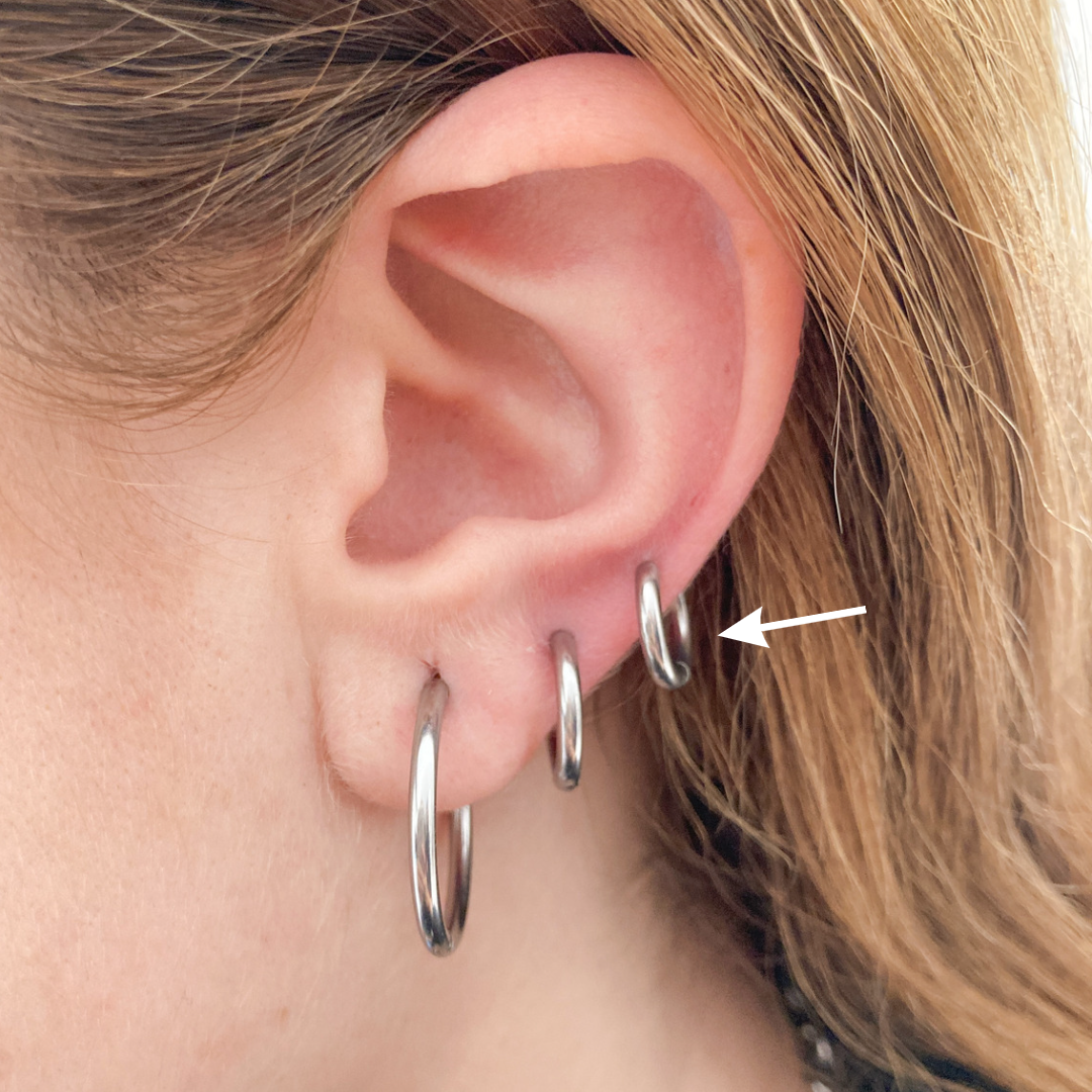 Aros mini en acero inoxidable · Al Vent