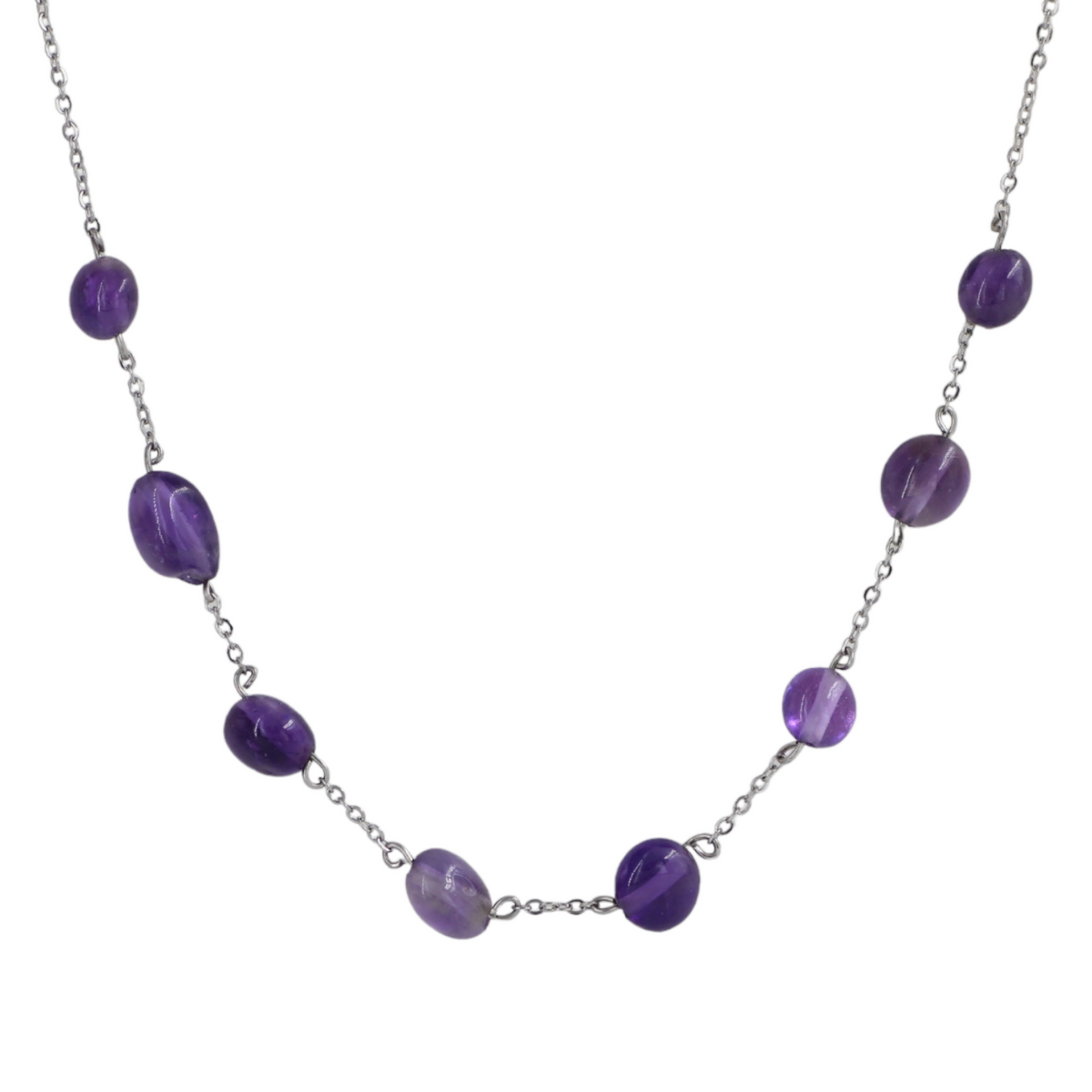 Collar de plata con piedras semipreciosas Element | ALVENT
