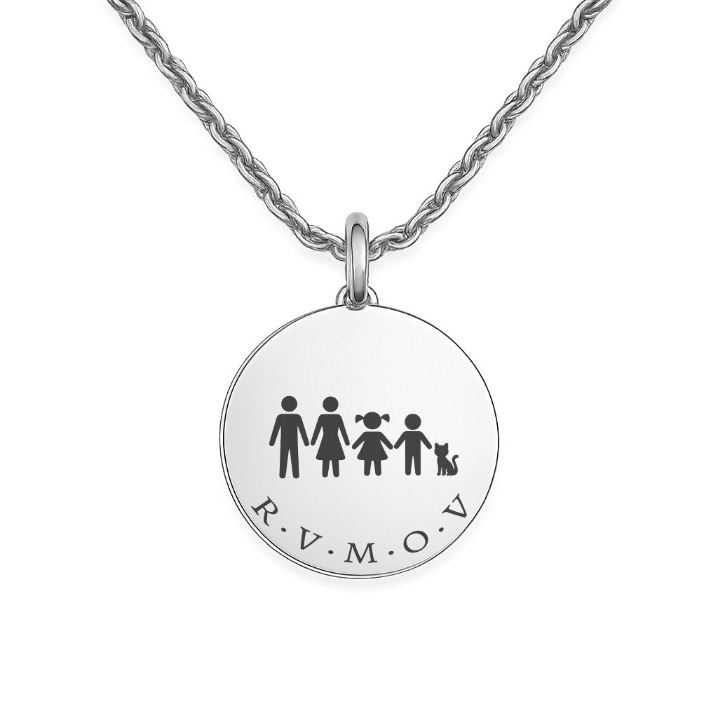 Collares con iniciales de nombre | Tus joyas online estan en ALVENT