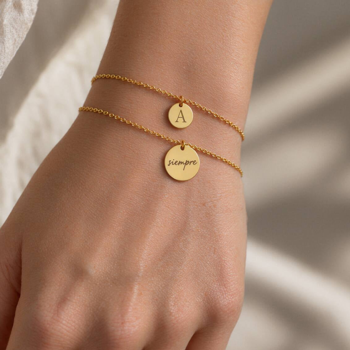 Pulsera Inicial / Palabra Personalizada